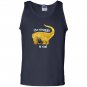 Gold t-rex the struggle is real donut funny dinosaur Tank Top