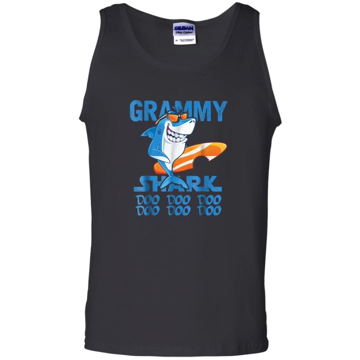 Grammy shark doo doo doo shark sunglasses Tank Top