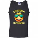 Grandma of the birthday boy emoji gift for party Tank Top