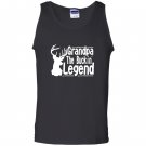 Grandpa the buckin legend deer hunter funny hunting Tank Top