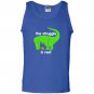 Green t-rex the struggle is real funny dinosaur t-rex Tank Top