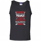 Guns dont kill people grandpa pretty granddaughter do Tank Top
