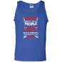 Guns dont kill people grandpa pretty granddaughter do Tank Top