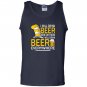 Hat cat sayings i will drink beer everywhere Tank Top