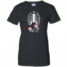 Christmas maternity twins xray pregnant skeleton Women
