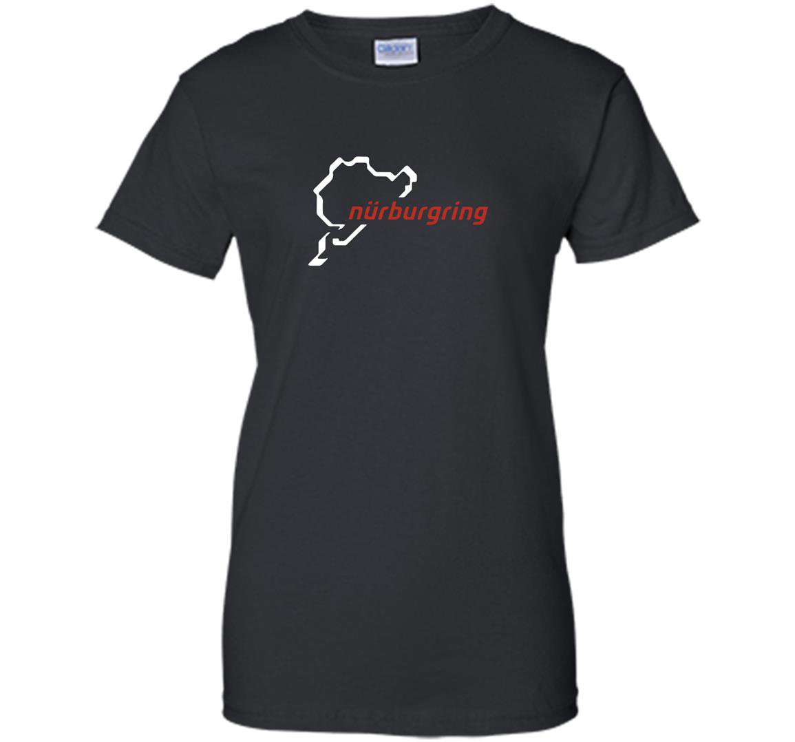 Classic nurburgring track map graphic Women