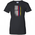 Colombian american flag half colombian half american Women