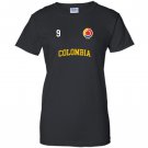 Colombia soccer no 9 colombian flag camiseta futbol Women