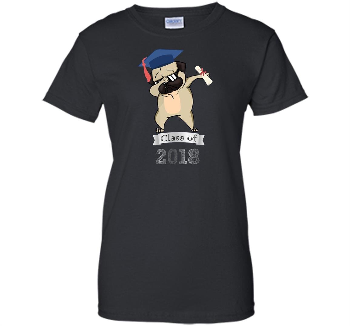 Cool class of dabbing pug graduate adults Women