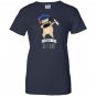 Cool class of dabbing pug graduate adults Women