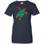 Cosmic watercolor sea turtle Women