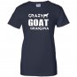 Crazy goat lady crazy goat grandma Women