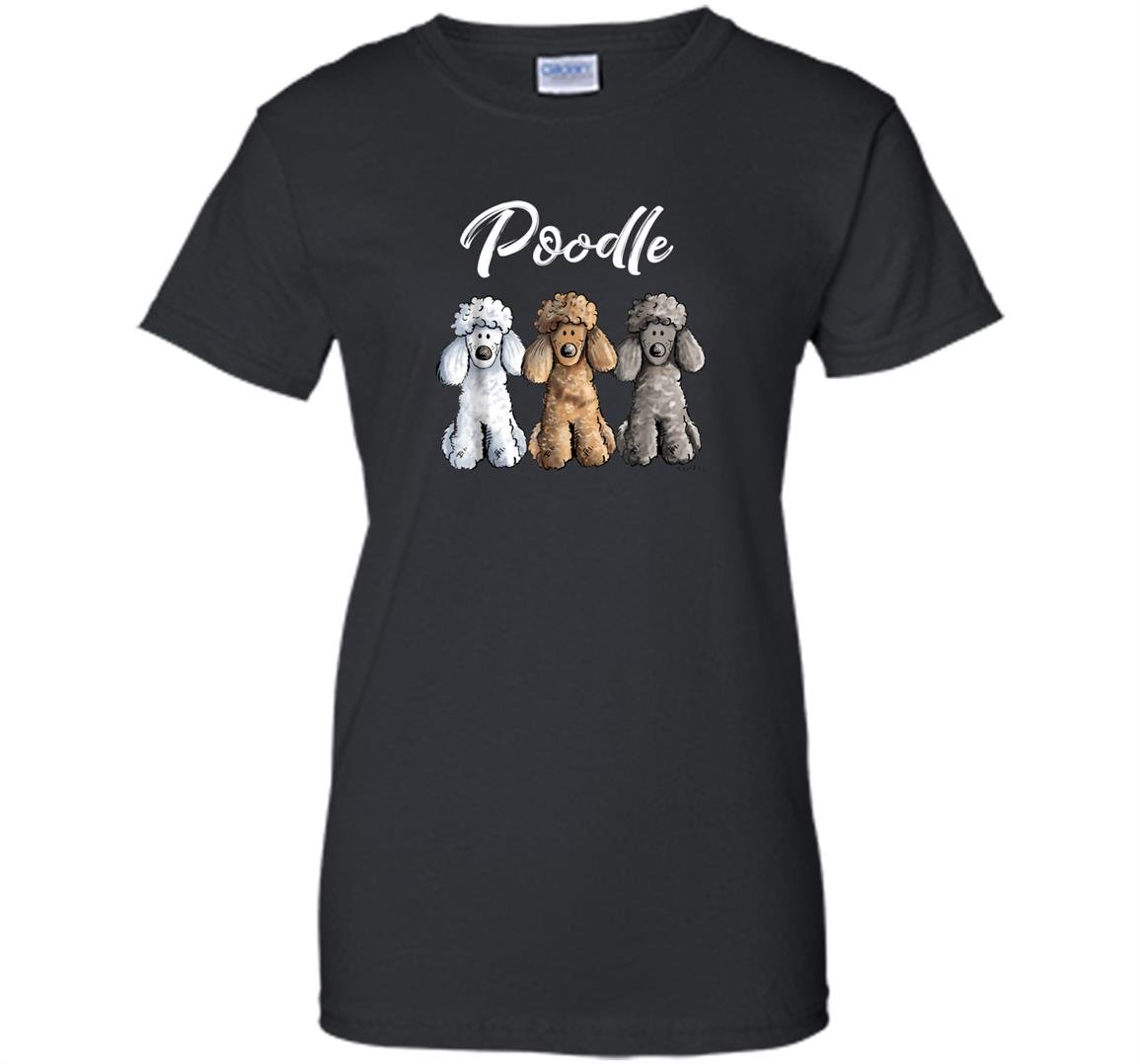 Cute poodle i caniche puppy dogs Women