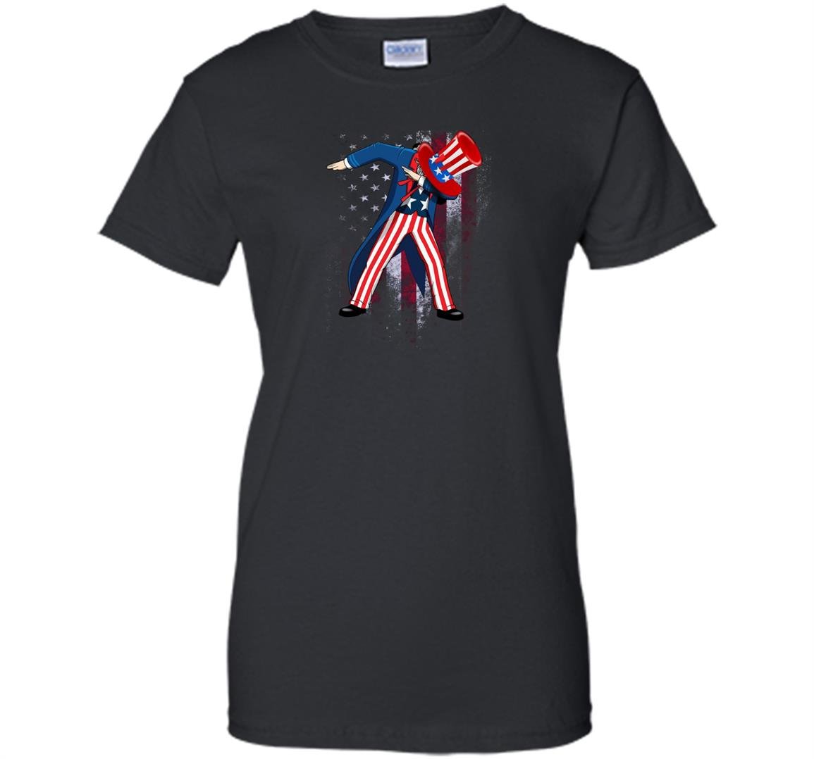 Dabbing uncle sam funny 4th of july Women