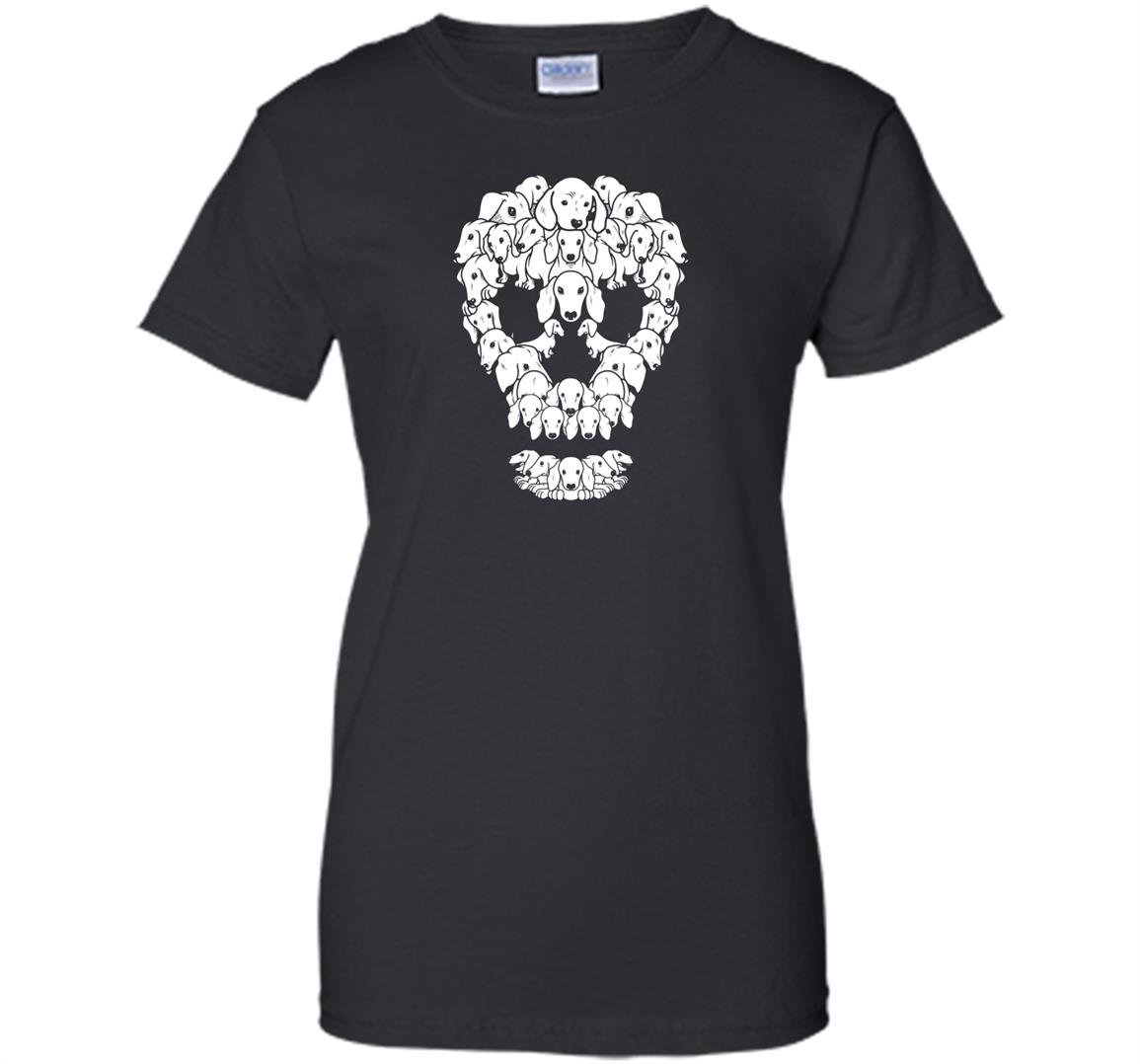 Dachshund sugar skull dia de los muertos Women