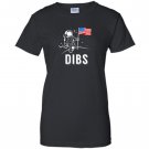 Dibs proud american usa moon Women