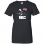 Dibs proud american usa moon Women