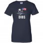 Dibs proud american usa moon Women