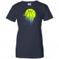 Disintegrating basketball graphic medium Women