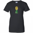Distressed upside down pineapple swingers Women