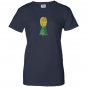 Distressed upside down pineapple swingers Women