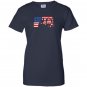 Donald trump flag 4th of july Women