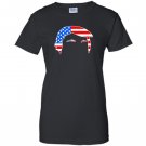 Donald trump hair flag Women