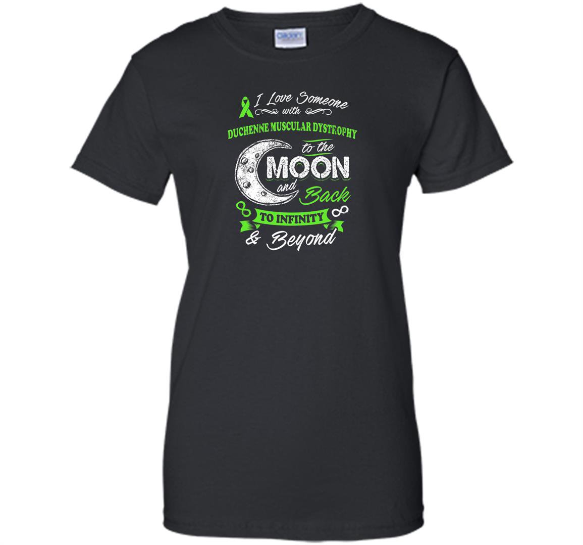 Duchenne muscular dystrophy awareness moon back love Women