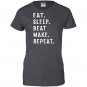 Eat sleep beat repeat make beat maker music producer Women