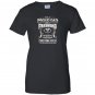 Father day gift proud dad of correctional officer Women
