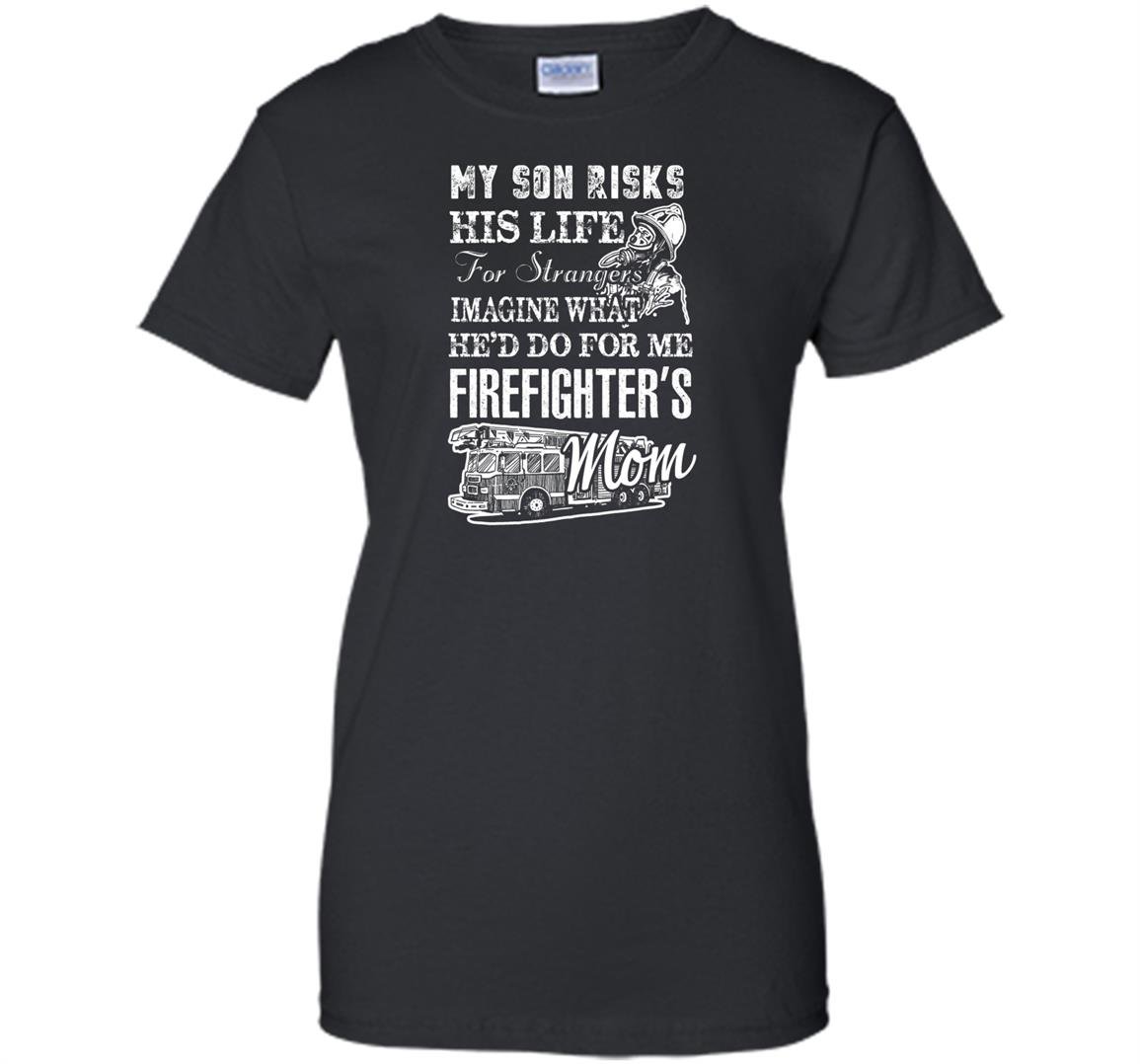 Firefighter mom my son is a firefighter Women