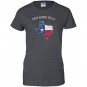 Fort worth texas vintage state of texas flag Women