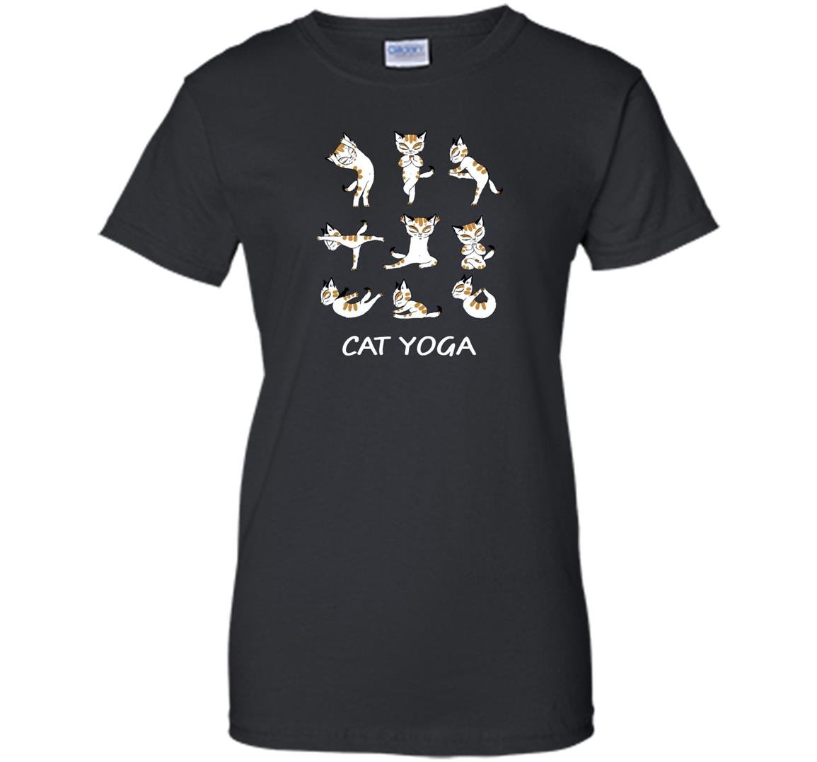 Fun cat yoga Women