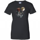 Funny cat three wolf moon parody Women