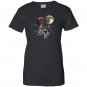 Funny cat three wolf moon parody Women