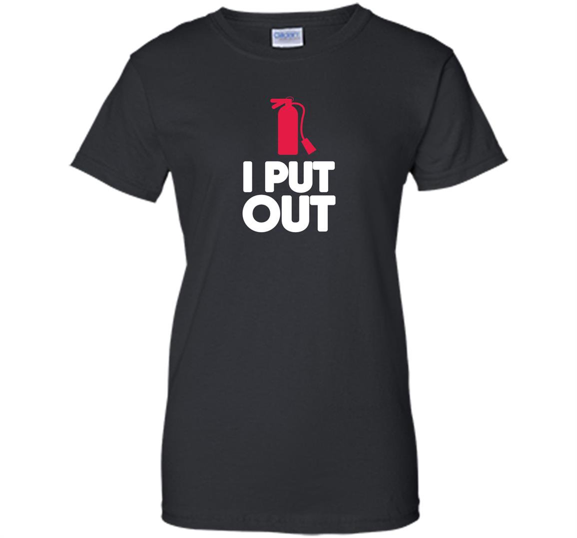 Funny firefighter firemen asphalt Women