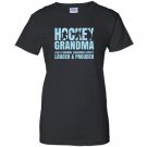 Funny hockey grandma louder prouder Women