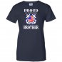 Funny proud us coast guard brother birthday gift Women