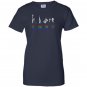 Funny rainbow flag lgbt liberty guns bacon trump Women