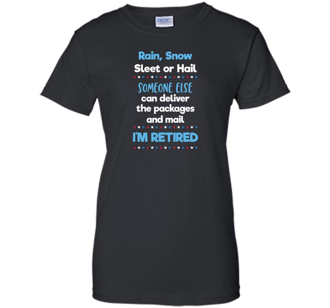 Funny retired postal worker mailman Women