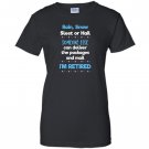 Funny retired postal worker mailman Women