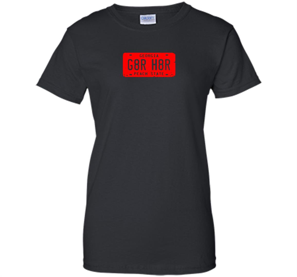 G8r h8r georgia license plate football Women