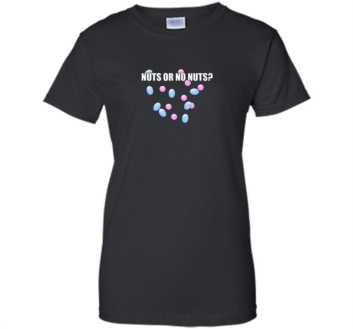 Gender reveal nuts or no nuts funny baby shower gift Women