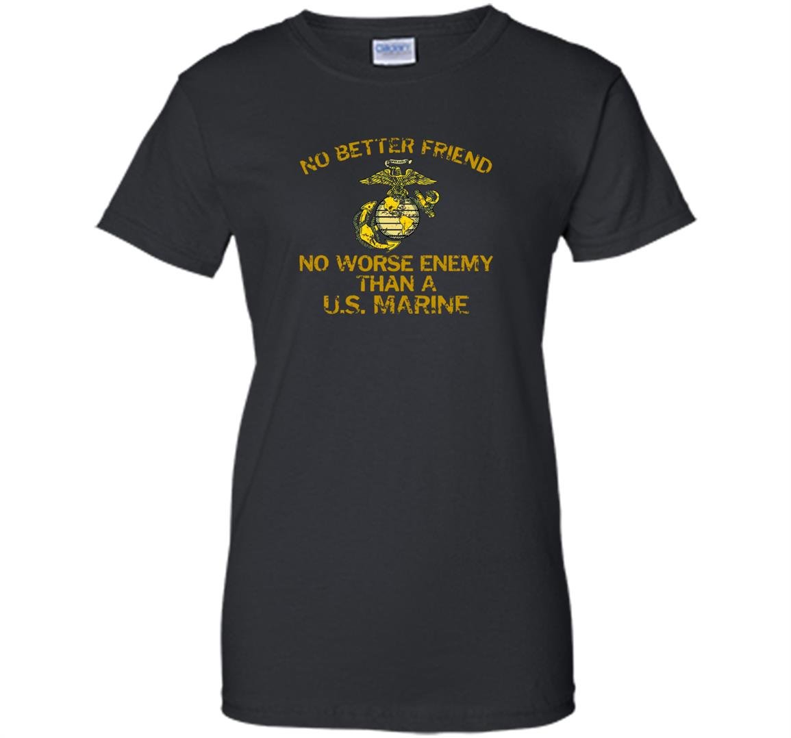 General mattis no better friend quote faded grunge Women