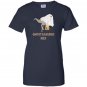 Ghostasaurus rex t-rex dinosaur ghost halloween Women