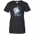 Ghost lone wolf in forest game day or winning the throne Women
