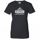 Gymnastics coach funny gift assume im never wrong Women