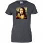 Hilarious parody mona lisa taking a selfie Women