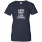 Hunting fishing loving everyday funny hunting dad gift Women