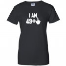 I am 49 middle finger funny 50th birthday Women